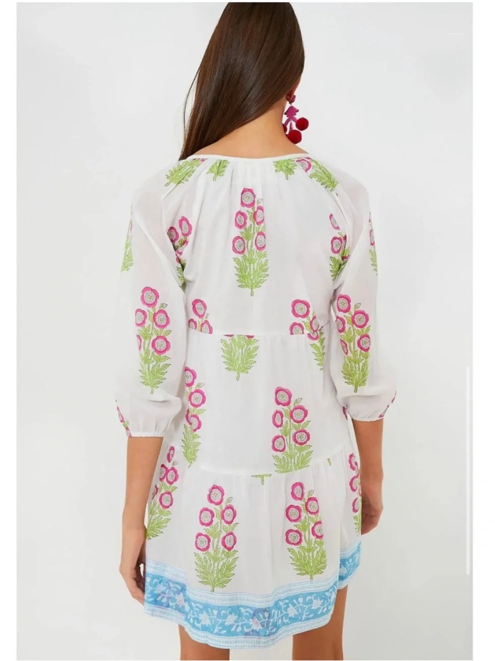 NEW SZ Blockprints x Tuckernuck Priya dress/coverup. S. NWT - Picture 5 of 10